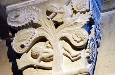 Autun : Les chapiteaux romans de la cathédrale