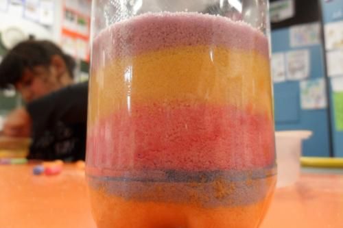 *bricolage: le sel coloré