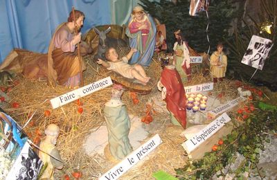 La crèche de Saint Nicolas à Châtillon sur Seine...