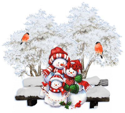Bonhommes de neige 