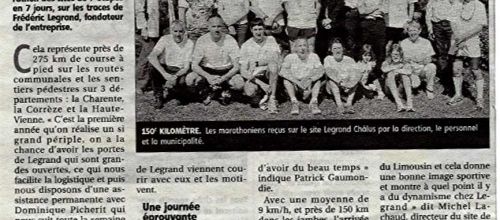 Le 20/04/2011, étape 5, Chalus-Uzerche, 72kms