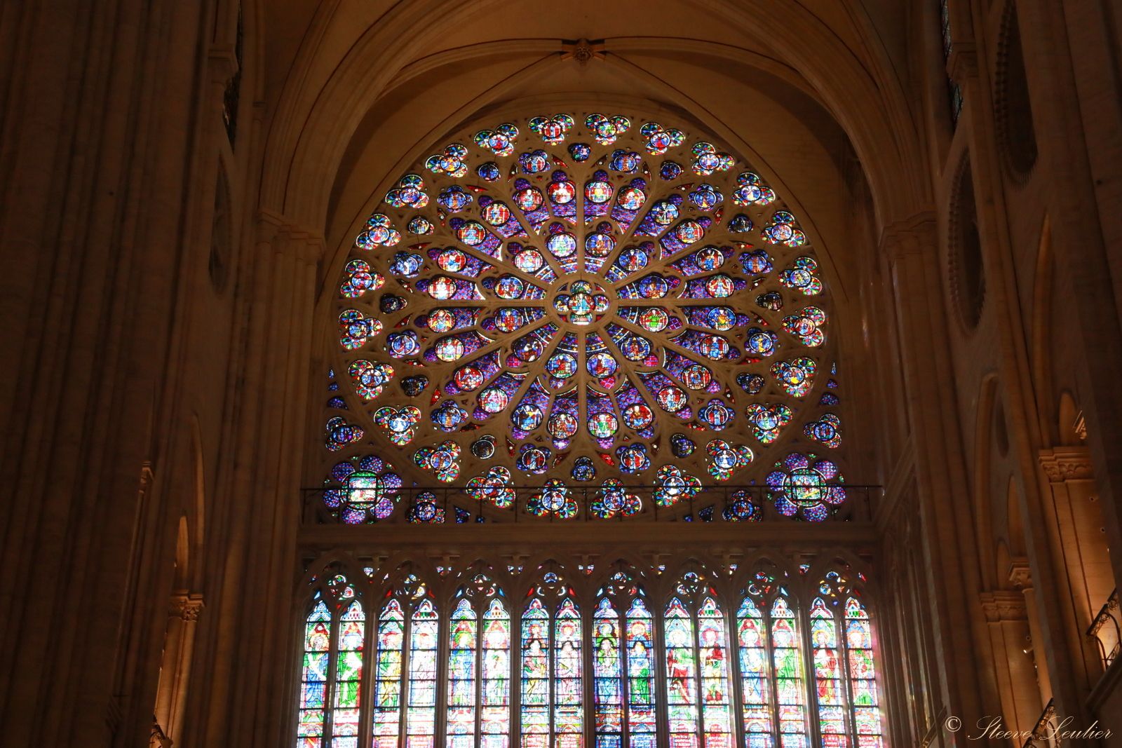 Rosace Sud Notre Dame de Paris