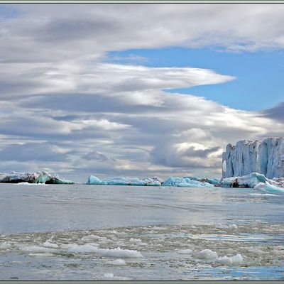 De tous mes voyages polaires, je pense que c'est le plus beau front de glacier que j'ai pu observer - Glacier Negribreen - Spitzberg - Svalbard - Norvège