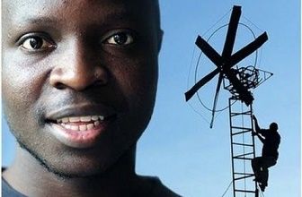 Une éolienne en Afrique ...