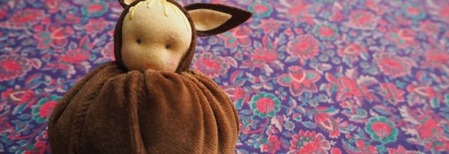 Mini doudou Waldorf