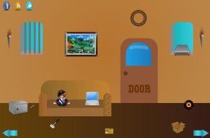 Brown room escape