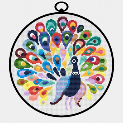 Broderie médaillon 265