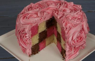 Gâteau damier