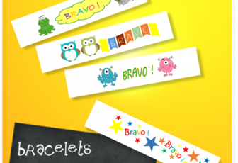 Bracelets d'encouragement