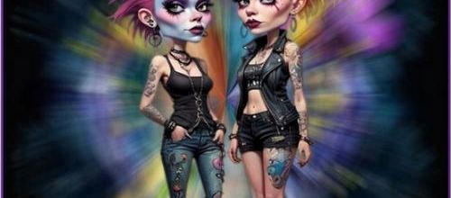 Les punks .
