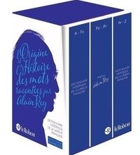 Online Read Ebook Dictionnaire historique de la langue française  - Coffret 3 volumes