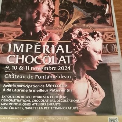 Salon du chocolat au château de Fontainebleau (77)