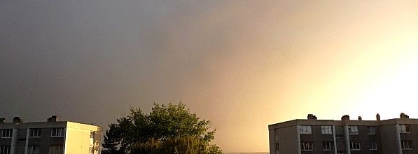 Ciel en feu ...