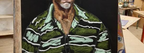 Dimanche - En cours : Jeune homme à la chemise rayée (2)