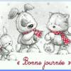 gif animé,BONNE JOURNEE,bonjour,blinkie