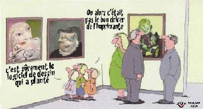 Les TICE: attention, quand l'imprimante ne marche pas, elles ne servent à rien!