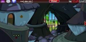 Cave mushroom house escape soluce