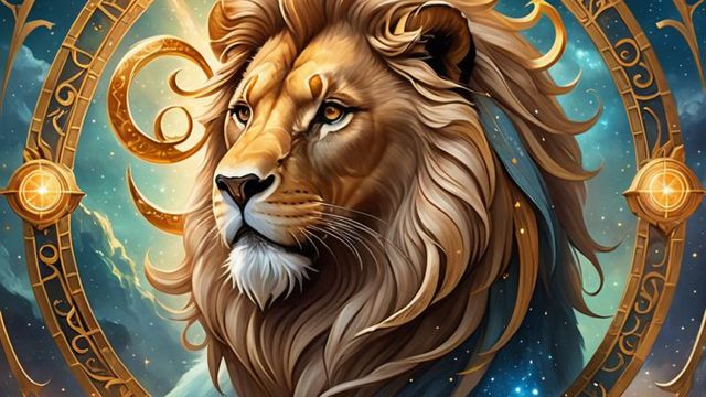 Signe du zodiaque "Lion" avec Intelligence Artificielle 7