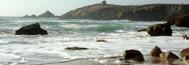 Quiberon (Morbihan) : L'Arche et le retour
