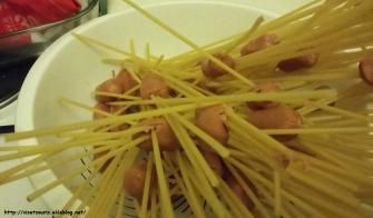 Etoiles de spaghettis