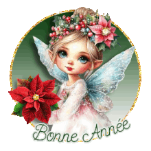 Bonne année, blinkie, signature, nouvel an, voeux