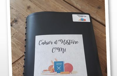 Mon cahier d'histoire au Cm1