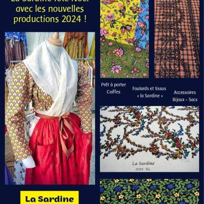 De beaux tissus pour les costumes provençaux