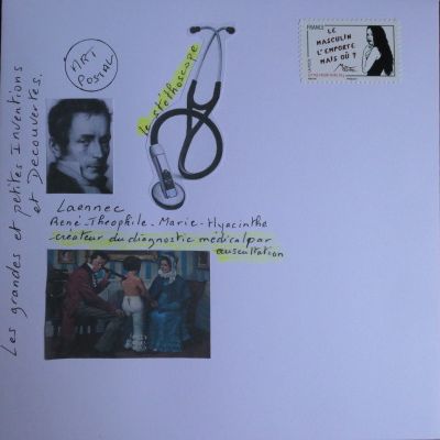 Art postal du mois de  Mai  "inventions et découvertes"