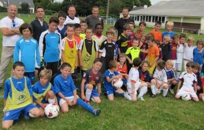Les footballeurs en herbe