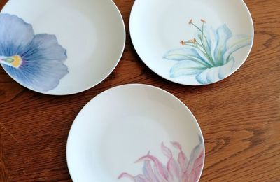peinture sur porcelaine