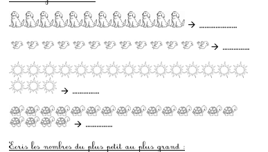 Fiches d'exercices en mathématiques