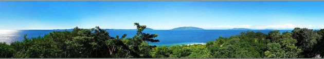 Panorama vu du haut du phare de Nosy Tanikely - Madagascar