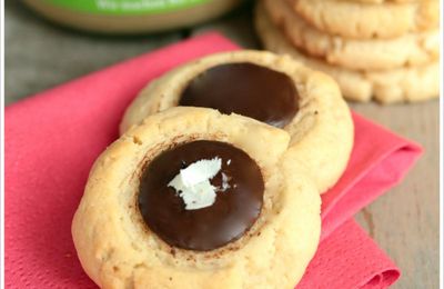 Cookies au beurre de cacahuètes & pistole de chocolat