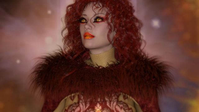 Portrait de femme fantasy atypique (DazStudio)