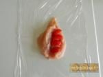 Filet de poulet lardé tomate bacon et sauce aux champignons