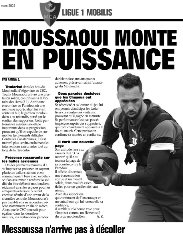 Vendredi 28.2.2025 au Stade du 