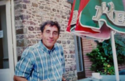 Christian Delarue en 1999 à Brocéliandre