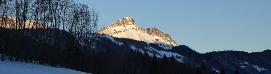 Solitude au Mont Morbié depuis le col du Frêne