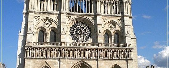 L'île de la Cité : Notre Dame de Paris