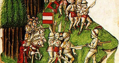 La bataille de Morgarten