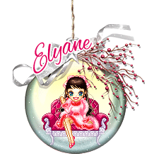 FB DOLL28 - Noël, boule de Noël, dolls, signature, gif animé