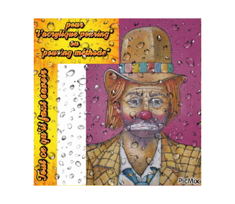 Dessin et peinture - vidéo 4537 : Tout ce qu'il faut savoir pour "l'acrylique pouring" ou "pouring méthode" (peinture abstraite) 5°partie - acrylique.