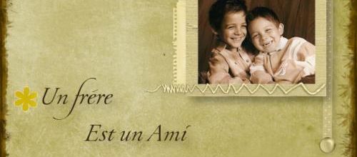 L'amitié de deux fréres