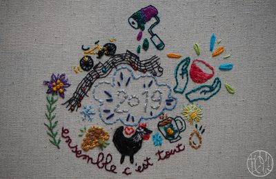 Ma nouvelle lubie : la broderie