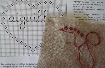 Un coeur comme porte aiguilles 2013