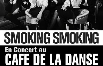 Smoking Smoking nous convie à un concert noir et blanc au Café de la Danse