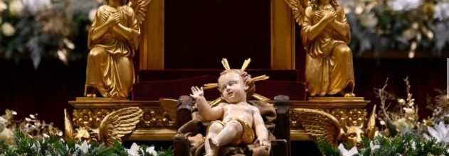 Messe de la Nuit de Noël: le Dieu de l’incarnation choisit la petitesse. - VA