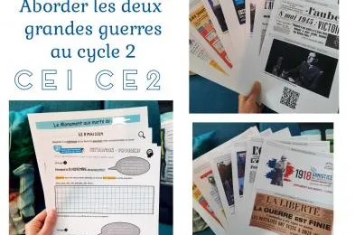 Les deux grandes guerres - Cycle 2 Situation-Problème