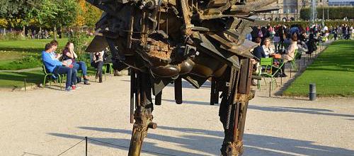 FIAC 2014 Jardin des Tuileries : "Fanny Fanny" de César
