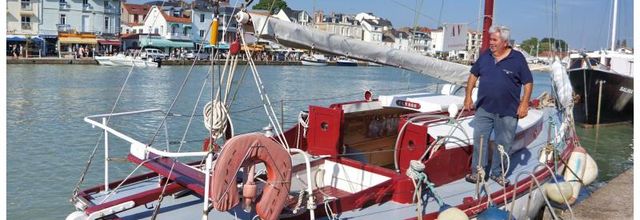 Pornic ,Voilier à vendre dans le vieux port 